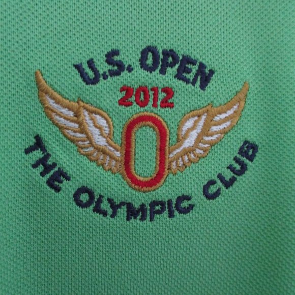 Ralph Lauren RLX Mens S/S U.S. Open 2012 Olympic Club Golf Polo Shirt NWOT-Large - Picture 1 of 4